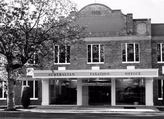 Albury-Wodonga branch. Most new ATO branch buildings were new but this branch was located in a restored wool store in central Albury.
