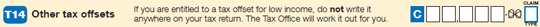 T14 image from Tax return for individuals (supplementary section)